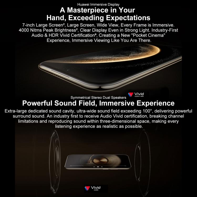 HUAWEI Mate 70 Air, 12GB+512GB, Side Fingerprint Identification, 7 inch HarmonyOS 5.1 Kirin 9020B, NFC, OTG, Not Support Google Play, 12GB+512GB