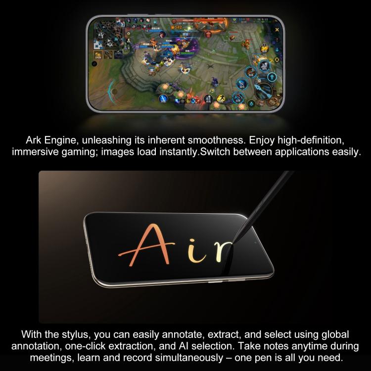 HUAWEI Mate 70 Air, 16GB+512GB, Side Fingerprint Identification, 7 inch HarmonyOS 5.1 Kirin 9020B, NFC, OTG, Not Support Google Play, 16GB+512GB