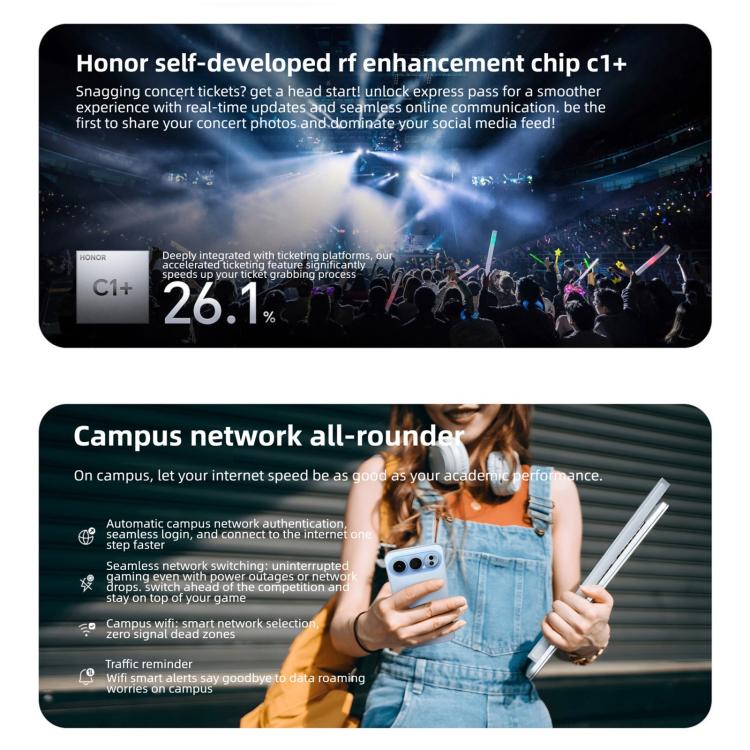 Honor 500 Pro, 12GB+256GB, Screen Fingerprint, 6.55 inch MagicOS 10.0 / Android 16 Snapdragon 8 Elite Gen 4 Octa Core, Network: 5G, NFC, OTG, Honor 500 Pro, 12GB+256GB