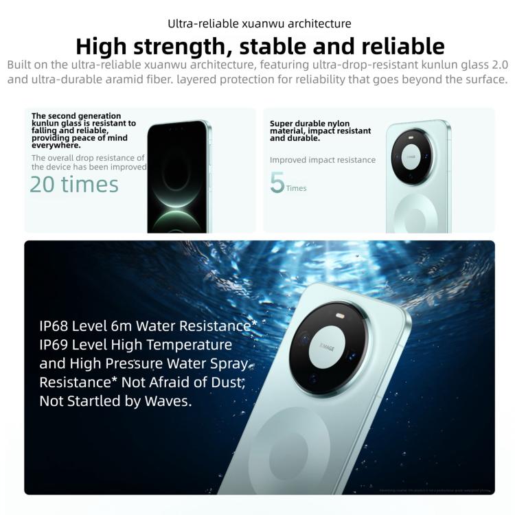 HUAWEI Mate 80, 12GB+256GB, Side Fingerprint Identification, 6.75 inch HarmonyOS 6.0 Kirin 9020, NFC, OTG, Not Support Google Play, 12GB+256GB