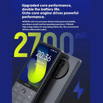 DUOQIN F25 Elder Keypad Smart Phone, 6GB+128GB, 3.54 inch Android 14 MTK8786 Octa-Core, Network: 4G