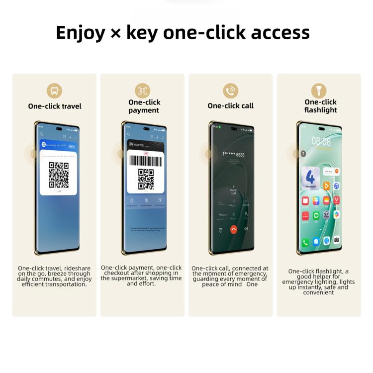 HUAWEI Enjoy 70X Premium Edition, 8GB+256GB, Screen Fingerprint, 6.78 inch HarmonyOS 4.2 Kirin 8000, Network: 4G, OTG, NFC, Not Support Google Play, 8GB+256GB