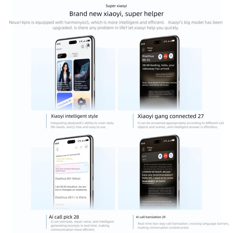 Huawei nova 14 Pro, 12 GB + 512 GB, seitlicher Fingerabdrucksensor, 6,78 Zoll, HarmonyOS 5.0, NFC, OTG, unterstützt Google Play nicht, 12 GB + 512 GB, nova 14 Pro, 12 GB + 512 GB