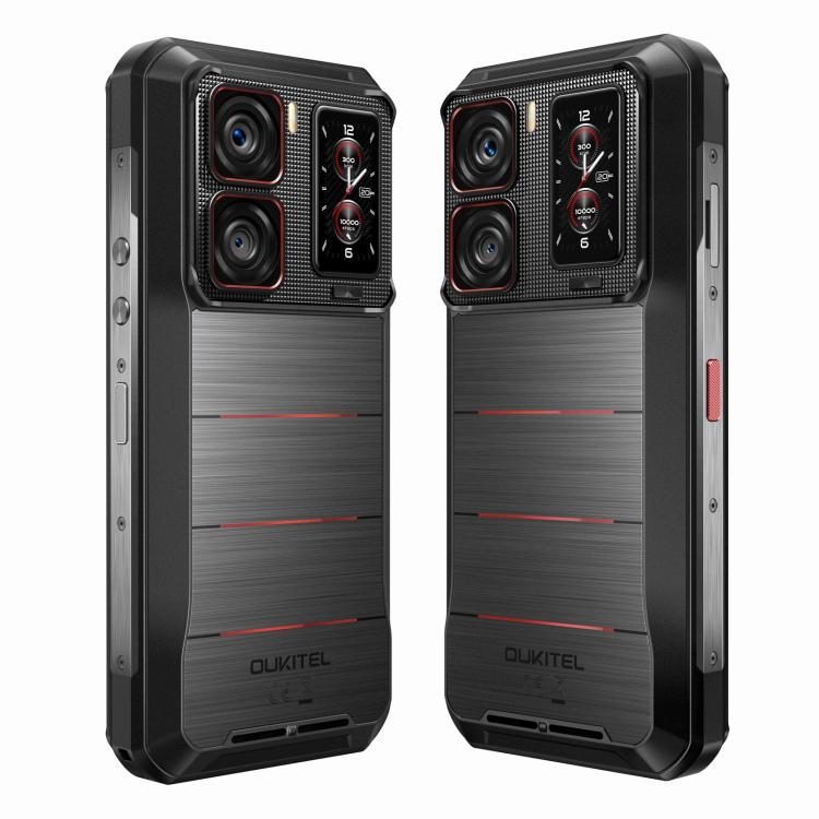 Oukitel WP300 Rugged Phone mit Smartwatch, 12 GB + 512 GB, 6,8 Zoll, Android 15, MediaTek Dimensity 7050 Octa-Core-Prozessor, NFC, OTG, 5G-Netzwerk