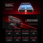 Oukitel WP300 Rugged Phone mit Smartwatch, 12 GB + 512 GB, 6,8 Zoll, Android 15, MediaTek Dimensity 7050 Octa-Core-Prozessor, NFC, OTG, 5G-Netzwerk