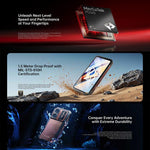 Oukitel WP300 Rugged Phone mit Smartwatch, 12 GB + 512 GB, 6,8 Zoll, Android 15, MediaTek Dimensity 7050 Octa-Core-Prozessor, NFC, OTG, 5G-Netzwerk