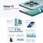 Xiaomi Redmi Note 15 5G, 8 GB + 128 GB, 6,77 Zoll, Xiaomi HyperOS 2, Snapdragon 6 Gen 3 Octa-Core-Prozessor, Netzwerk: 5G, 8 GB + 128 GB