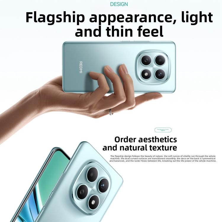 Xiaomi Redmi Note 15 5G, 8 GB + 128 GB, 6,77 Zoll, Xiaomi HyperOS 2, Snapdragon 6 Gen 3 Octa-Core-Prozessor, Netzwerk: 5G, 8 GB + 128 GB