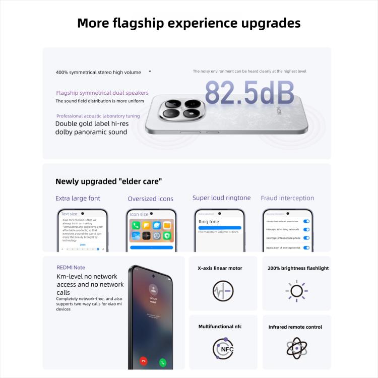 Xiaomi Redmi Note 15 Pro 5G, 8GB+256GB, 6.83 inch Xiaomi HyperOS 2 Dimensity 7400-Ultra Octa Core, Network: 5G, NFC, 8GB+256GB