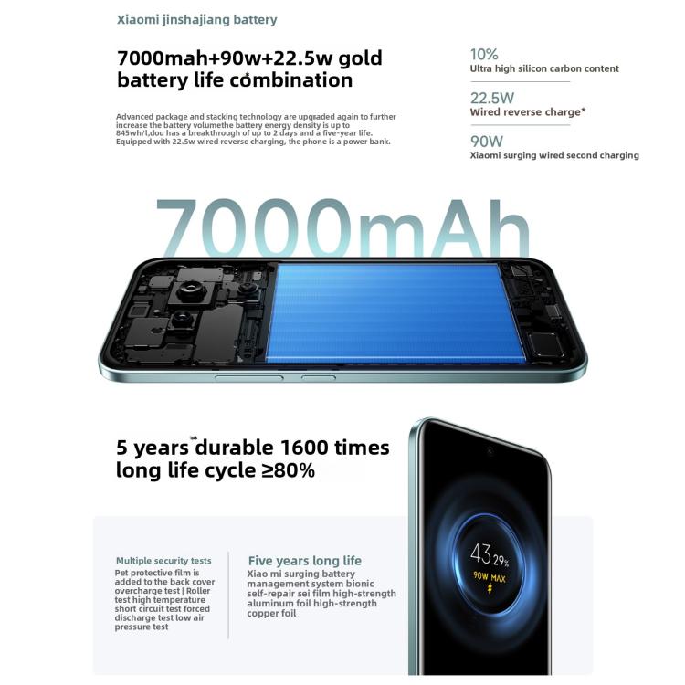 Xiaomi Redmi Note 15 Pro+ 5G, 12GB+512GB, 6.83 inch Xiaomi HyperOS 2 Snapdragon 7s Gen 4 Octa Core, Network: 5G, NFC, 12GB+512GB