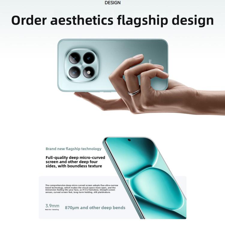 Xiaomi Redmi Note 15 Pro+ 5G, 16 GB + 512 GB, 6,83 Zoll Xiaomi HyperOS 2, Snapdragon 7s Gen 4 Octa-Core-Prozessor, Netzwerk: 5G, NFC, 16 GB + 512 GB