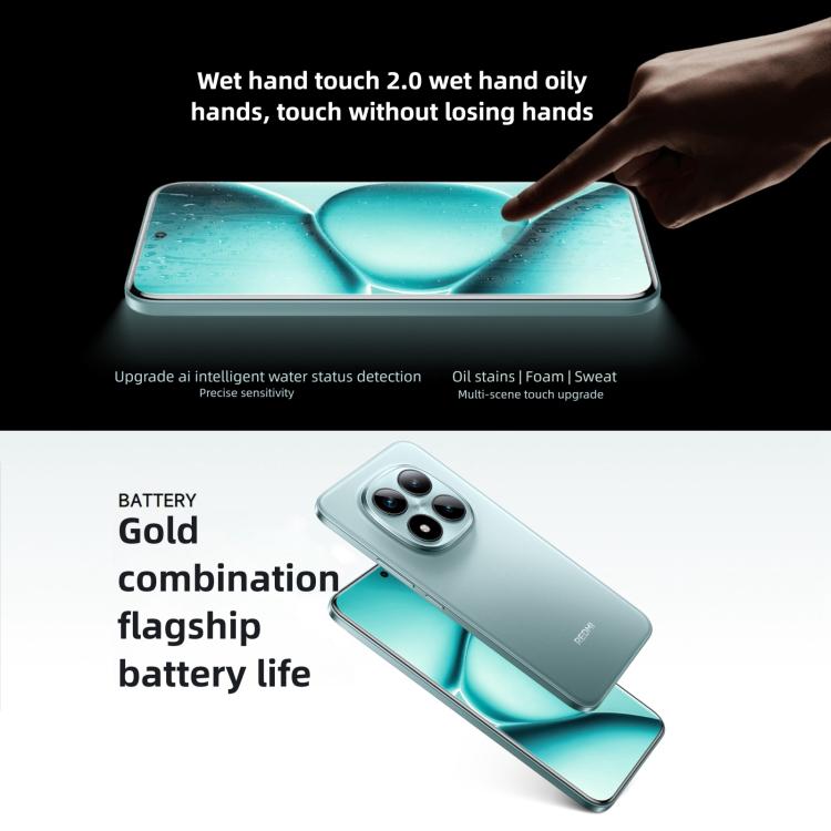 Xiaomi Redmi Note 15 Pro+ 5G, 16 GB + 512 GB, 6,83 Zoll Xiaomi HyperOS 2, Snapdragon 7s Gen 4 Octa-Core-Prozessor, Netzwerk: 5G, NFC, 16 GB + 512 GB