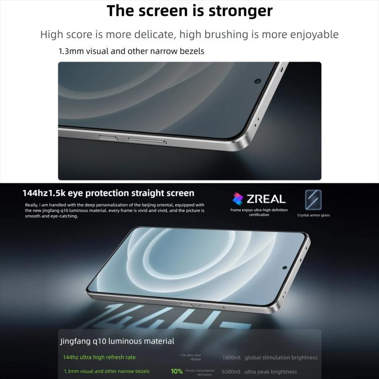 Realme Neo7 Turbo, 12 GB + 256 GB, 6,8 Zoll, Android 15 / Realme UI 6.0, MediaTek Dimensity 9400e Octa-Core-Prozessor, NFC, 5G-Netzwerk, Google Play-Unterstützung, 12 GB + 256 GB