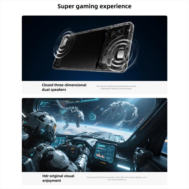 Realme Neo7 Turbo, 16 GB + 512 GB, 6,8 Zoll, Android 15 / Realme UI 6.0, MediaTek Dimensity 9400e Octa-Core-Prozessor, NFC, 5G-Netzwerk, Google Play-Unterstützung, 16 GB + 512 GB