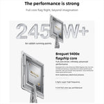 Realme Neo7 Turbo, 16 GB + 512 GB, 6,8 Zoll, Android 15 / Realme UI 6.0, MediaTek Dimensity 9400e Octa-Core-Prozessor, NFC, 5G-Netzwerk, Google Play-Unterstützung, 16 GB + 512 GB