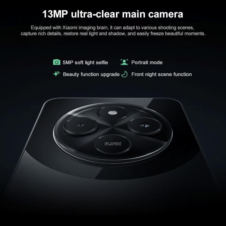 Xiaomi Redmi 14C, 4 GB + 64 GB, 6,67 Zoll Xiaomi HyperOS, MediaTek Helio G81-Ultra Octa-Core-Prozessor, Netzwerk: 4G, 4 GB + 64 GB