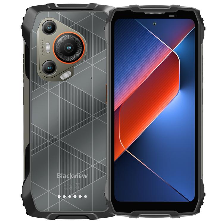 Blackview BL7000 Rugged Phone, 8 GB + 256 GB, 6,78 Zoll, Android 15, MediaTek Dimensity 6300 Octa-Core, Netzwerk: 5G, NFC, OTG