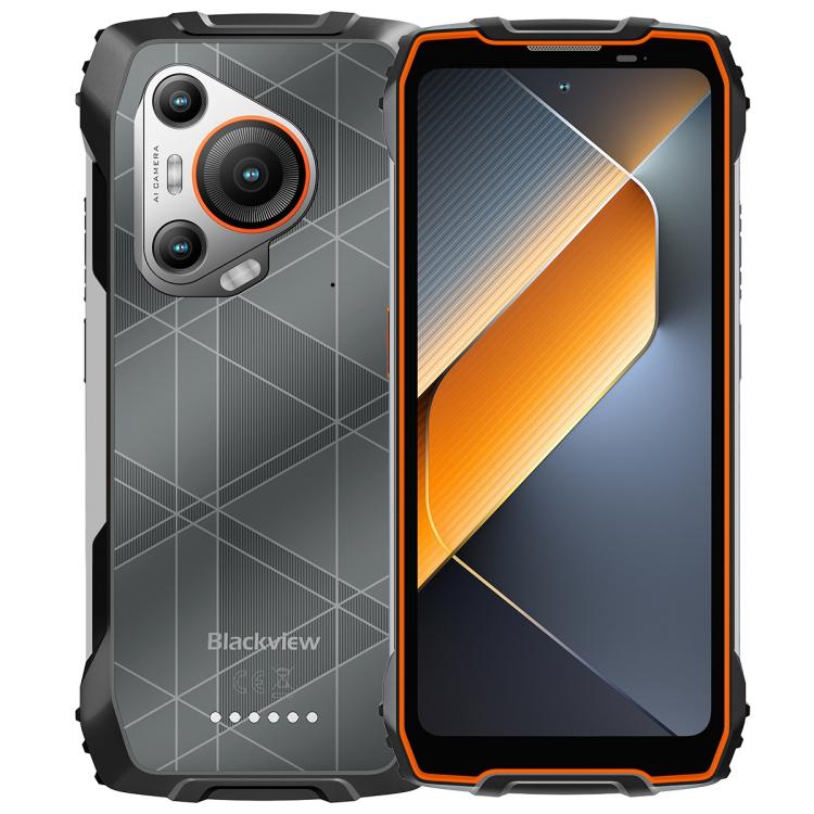 Blackview BL7000 Rugged Phone, 8 GB + 256 GB, 6,78 Zoll, Android 15, MediaTek Dimensity 6300 Octa-Core, Netzwerk: 5G, NFC, OTG