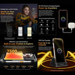 Blackview BL7000 Rugged Phone, 8 GB + 256 GB, 6,78 Zoll, Android 15, MediaTek Dimensity 6300 Octa-Core, Netzwerk: 5G, NFC, OTG