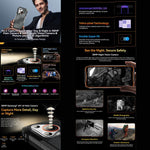 Blackview BL7000 Rugged Phone, 8 GB + 256 GB, 6,78 Zoll, Android 15, MediaTek Dimensity 6300 Octa-Core, Netzwerk: 5G, NFC, OTG