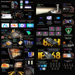 Blackview BL7000 Rugged Phone, 8 GB + 256 GB, 6,78 Zoll, Android 15, MediaTek Dimensity 6300 Octa-Core, Netzwerk: 5G, NFC, OTG