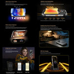 هاتف بلاكفيو BL7000 مقاوم، 8GB+256GB، شاشة 6.78 بوصة، أندرويد 15، معالج ميديا تيك Dimensity 6300 ثماني النواة، شبكة 5G، NFC، OTG، 8GB+256GB