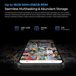 Oukitel WP50 5G Rugged Phone, 4GB+256GB, 6.6 inch Android 14.0 MediaTek Dimensity 6100+ Octa-core 3.0GHz, NFC, OTG, Network: 5G