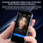 Face Recognition, 3.0 inch Android 9.0 MTK6737M Quad Core up to 1.1GHz, Bluetooth, WiFi, FM, Network: 4G, Dual SIM, 2GB+16GB
