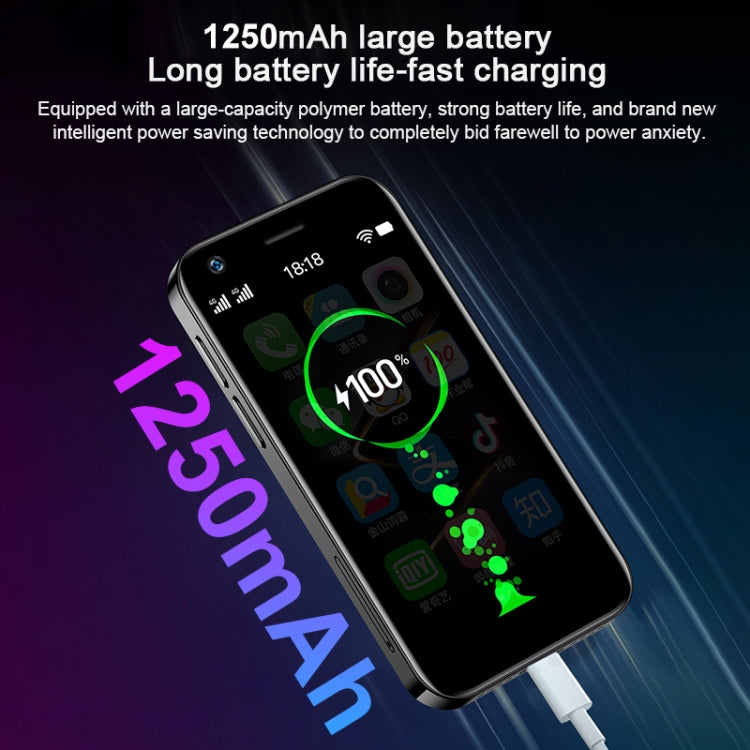 Face Recognition, 3.0 inch Android 9.0 MTK6737M Quad Core up to 1.1GHz, Bluetooth, WiFi, FM, Network: 4G, Dual SIM, 2GB+16GB