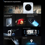 Honor Magic7 Pro, 16GB+512GB, Screen Fingerprint, 6.8 inch MagicOS 9.0 / Android 15 Snapdragon 8 Elite 3nm Octa Core, Network: 5G, NFC, OTG, Not Support Google Play, 16GB+512GB