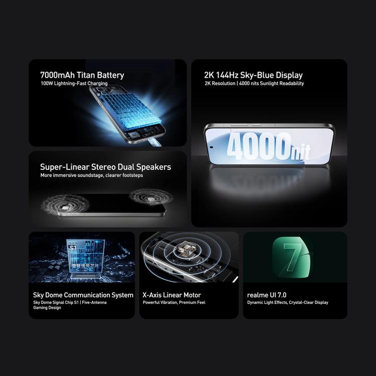 Realme GT8, 16GB+256GB, 6.79 inch Realme UI 7.0 Android 16 Snapdragon 8 Elite Octa Core, NFC, OTG, Network: 5G, 16GB+512GB, Realme GT8, 16GB+512GB