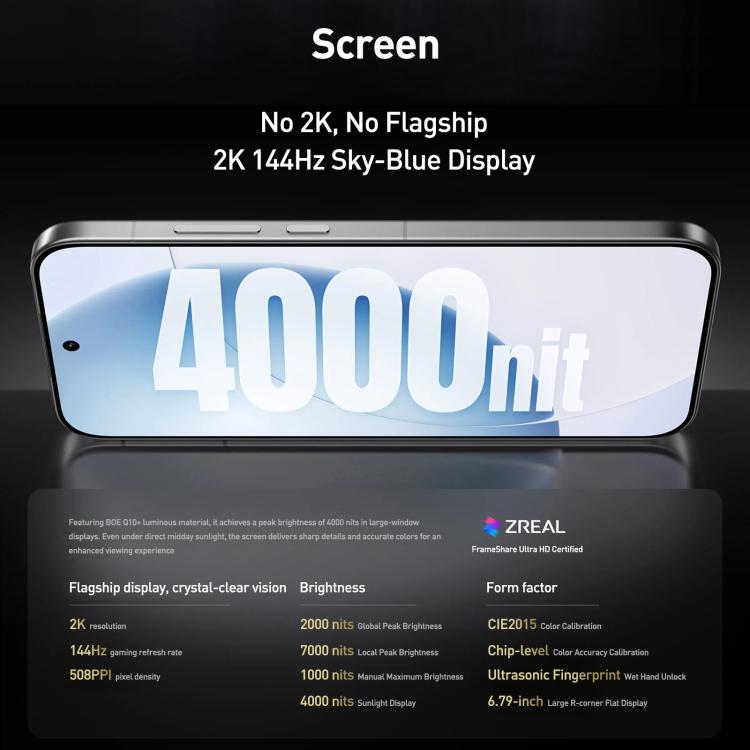 Realme GT8, 16GB+1TB, 6.79 inch Realme UI 7.0 Android 16 Snapdragon 8 Elite Octa Core, NFC, OTG, Network: 5G, 16GB+1TB, Realme GT8, 16GB+1TB