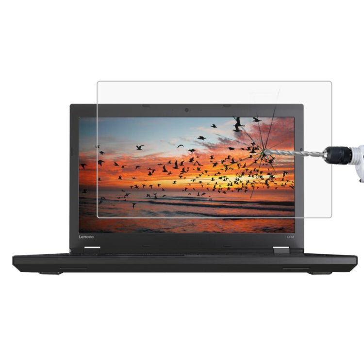 فيلم زجاج مقسّى كامل الشاشة بصلابة سطح 9H لجهاز Lenovo ThinkPad L570 مقاس 15.6 بوصة، Lenovo L570