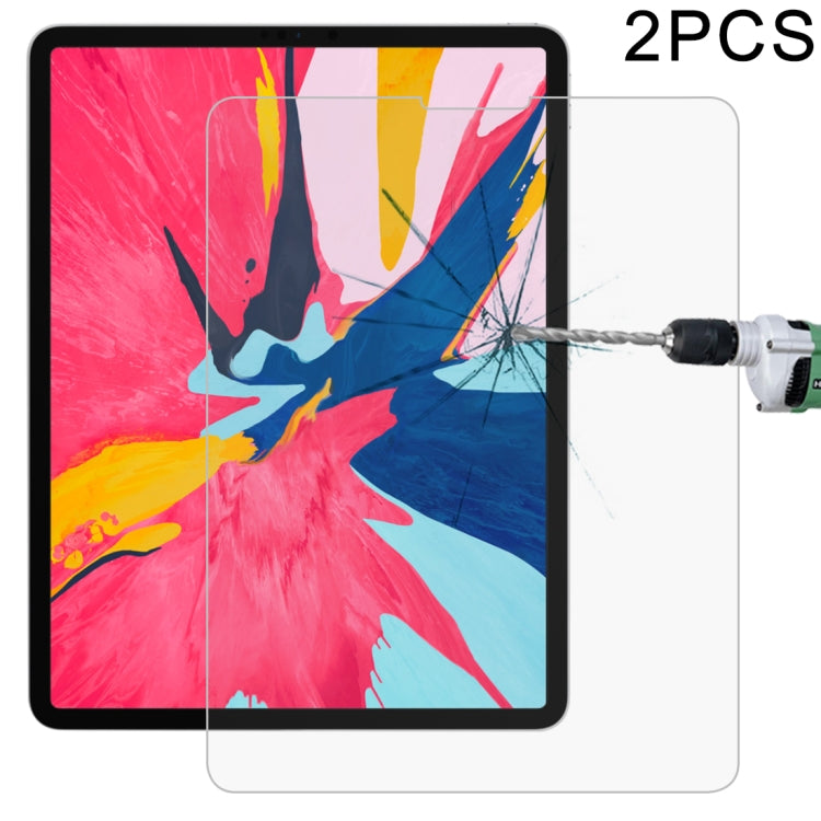 2 PCS 0.26mm 9H Surface Hardness 2.5D Explosion-proof Tempered Glass Film for iPad Pro 11 2018/2020/2021/2022 / iPad Air 4&5 10.9, For iPad Pro 11 2018/2020/2021/2022 / Air 4&5 10.9(2.5D)