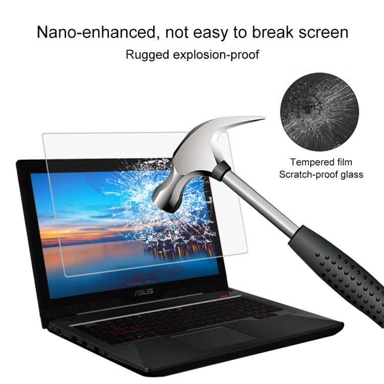 Laptop Screen HD Tempered Glass Protective Film for ASUS FX503 15.6 inch, For ASUS FX503 15.6 inch