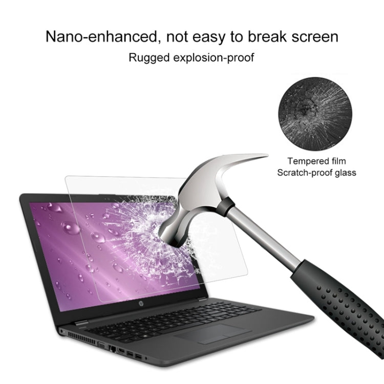 Laptop Screen HD Tempered Glass Protective Film for HP 255 G6 Notebook PC (ENERGY STAR) 15.6 inch, For HP 255 G6 Notebook PC (ENERGY STAR) 15.6 inch