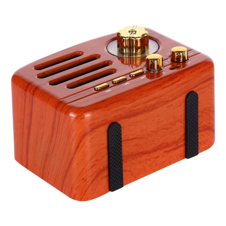 مكبر صوت راديو HiFi بلوتوث رجعي Angel MA-1500 مع ضوء LED ملون، يدعم USB وFM و3.5 مم AUX