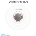 A056  Portable Outdoor Metal Bluetooth V4.1 Speaker with Mic, Support Hands-free & AUX Line In, A056