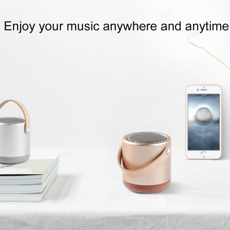 A056  Portable Outdoor Metal Bluetooth V4.1 Speaker with Mic, Support Hands-free & AUX Line In, A056