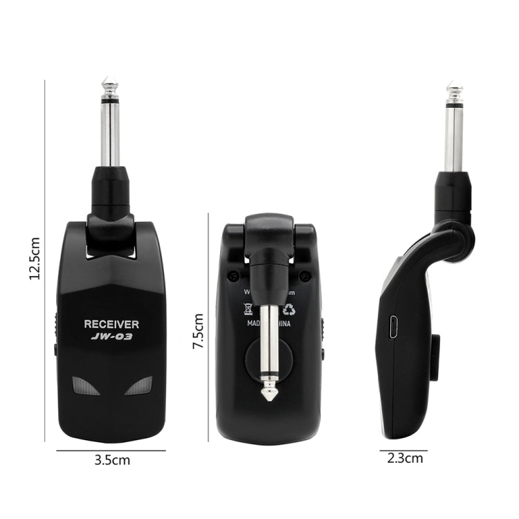JOYO JW-03 2.4G Digital Electric Guitar Transmitter Wireless Transmission Receiver, JW-03