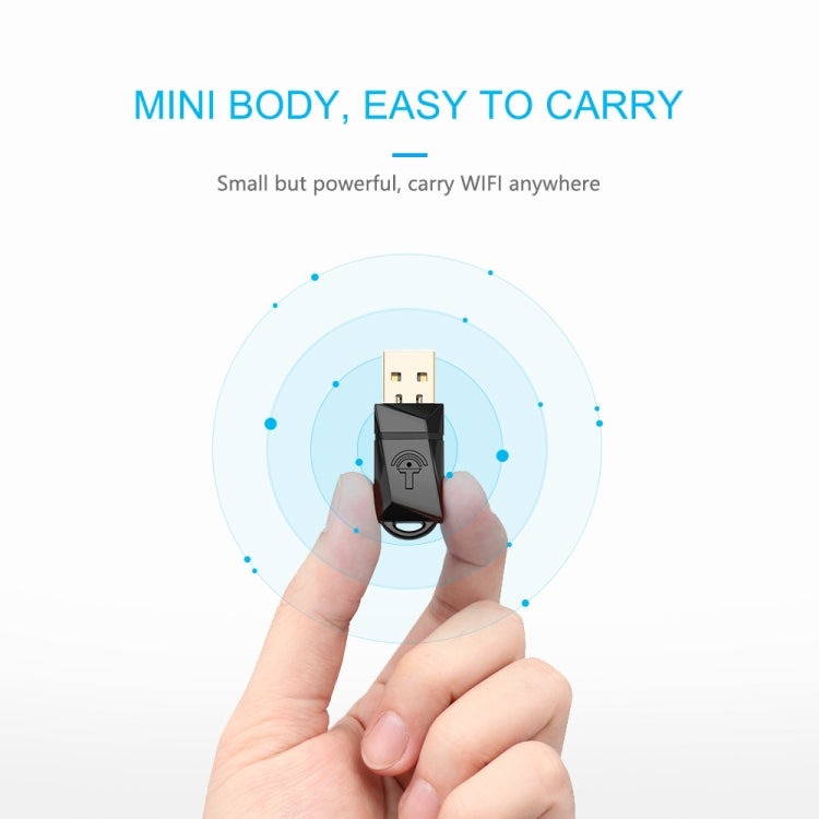 محول واي فاي USB لاسلكي Rocketek RT-WL3 بسرعة 300 ميجابت/ثانية 802.11 n/a/g