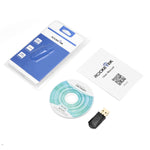 محول واي فاي USB لاسلكي Rocketek RT-WL3 بسرعة 300 ميجابت/ثانية 802.11 n/a/g