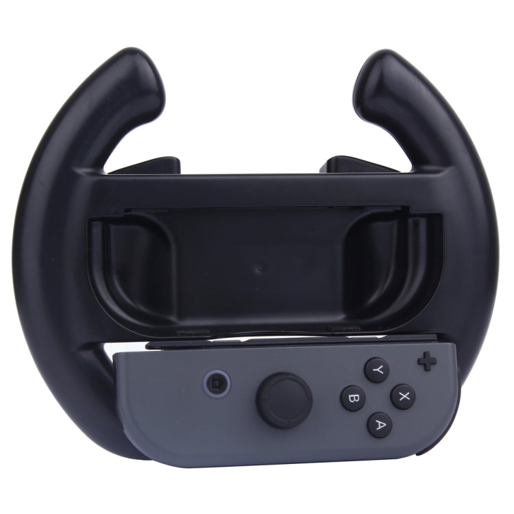 For Nintendo Switch Joy-Con Controller (Not Included) Semicircle Gaming Steering Wheel, Semicircle Steering Wheel