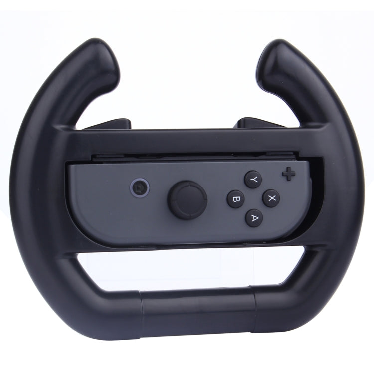 For Nintendo Switch Joy-Con Controller (Not Included) Semicircle Gaming Steering Wheel, Semicircle Steering Wheel