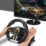 PXN-V3 Racing Game Steering Wheel for PC / PS3 / 4 / xbox one / switch, For PC / PS3 / 4 / xbox one / switch