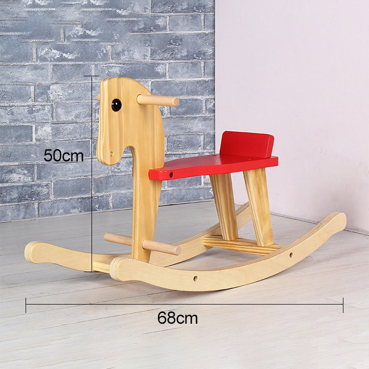 Children Trojan Horse Baby Rocking Horse Rocking Chair Toy, Size: 67x25x54cm, A-003