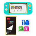 IPLAY Game Host Silicone Full Coverage Protective Case with Screen Protector for Switch Lite
