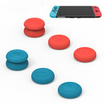 Left + Right Gamepad Rocker Cap Button Cover for Switch, For Switch(Black), For Switch(Blue + Magenta), For Switch(Green+Red), For Switch(Red)