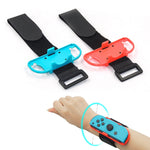 1 Pair Adjustable Elastic Dance Wrist Band for Nintendo Switch, Wrist Band
