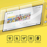 9H HD Anti-scratch Tempered Glass Screen Film for Switch Lite, For Switch Lite